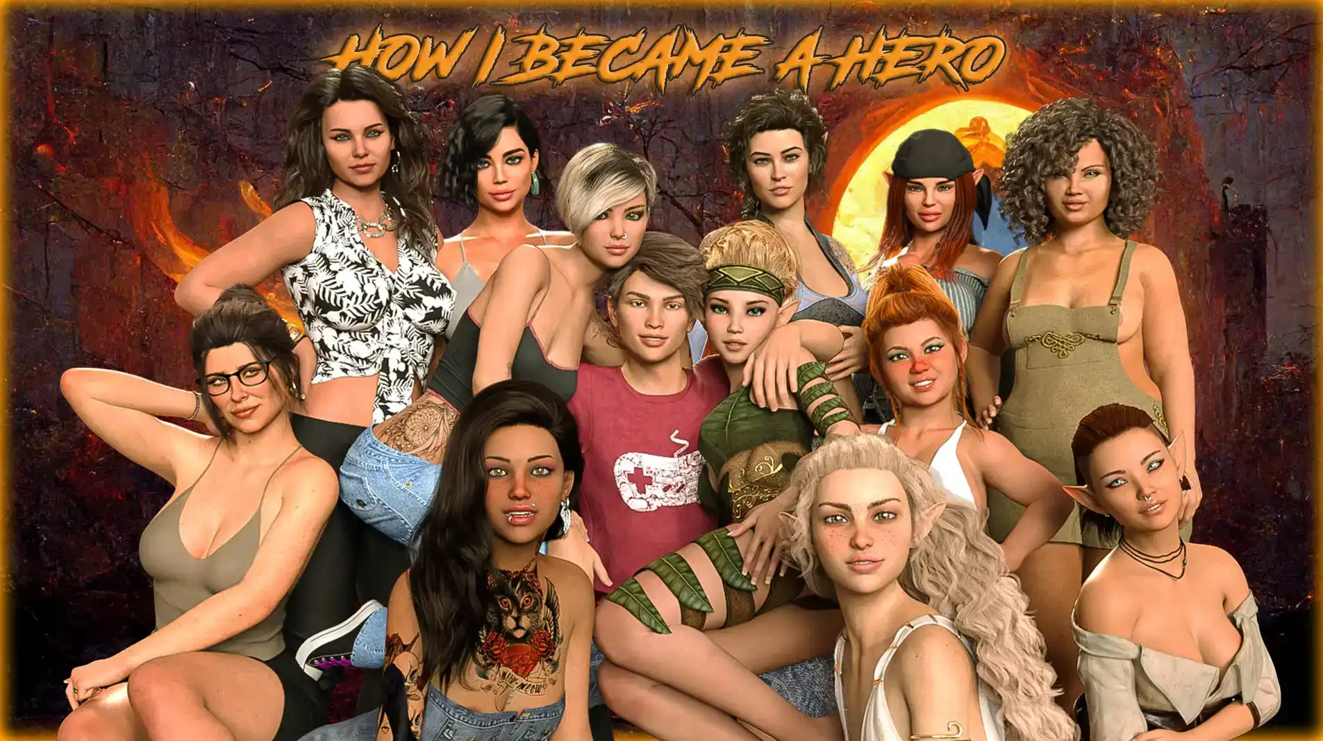 【欧美SLG/汉化/动态】我如何成为英雄S2Ch.14 AI版【PC+安卓/4.39G/更新】How I Became a Hero [S2 Ch.14]